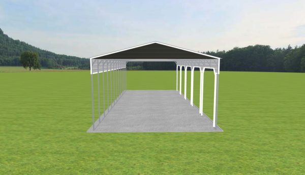 Carport 24 x 60 x 14 - Image 3