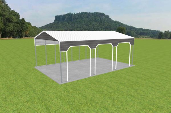 3 Car Carport 26 x 40 x 14