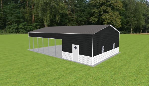 Carport with Storage 28 x 45 x 11 - Image 3