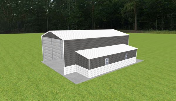 Carport with Storage 22 x 40 x 13 - Image 4