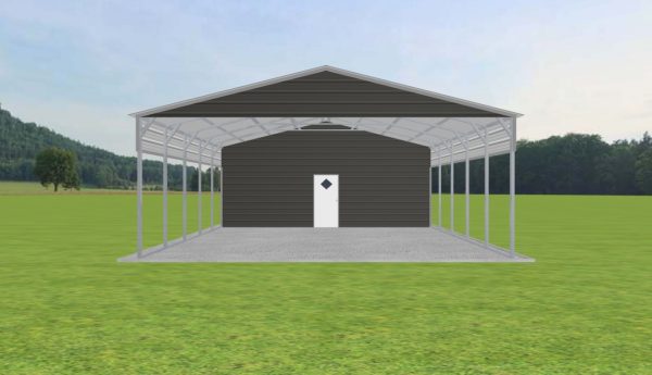 Carport with Storage 26 x 35 x 10 - Image 2