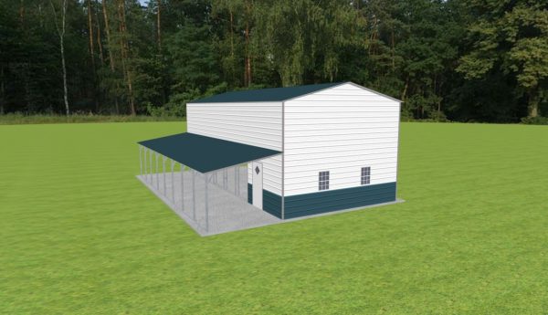 Carport with Storage 20 x 40 x 15 - Image 4