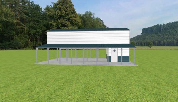 Carport with Storage 20 x 40 x 15 - Image 3