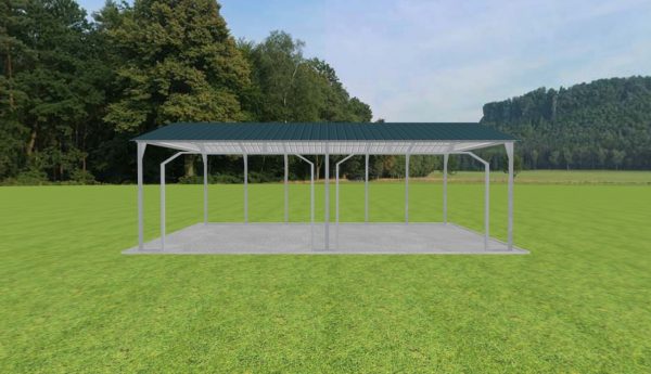 2 Car Carport 20 x 30 x 9 - Image 2