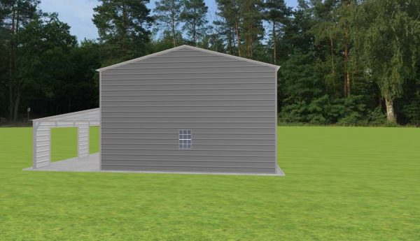 Garage with Lean To 24 x 60 x 14 - Image 5