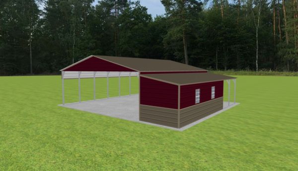 Carport with Storage 26 x 30 x 9 - Image 4