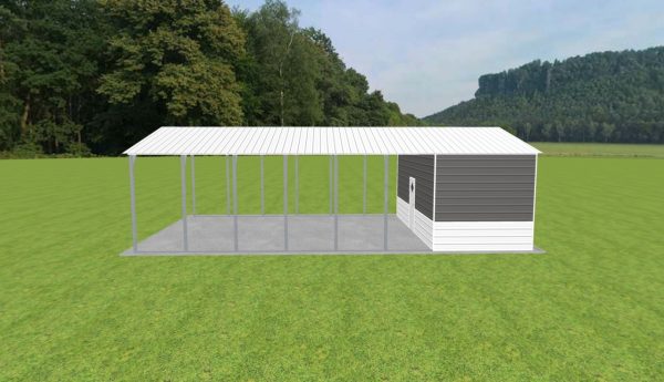 Carport with Storage 22 x 40 x 10 - Image 5