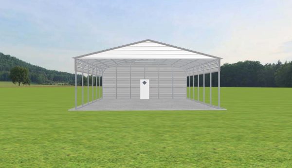 Carport with Storage 28 x 28 x 10 - Image 3