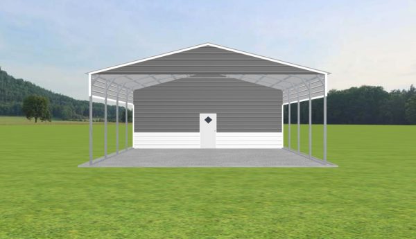 Carport with Storage 28 x 30 x 11 - Image 2