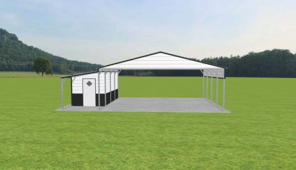 Carport with Storage 26 x 20 x 9 - Image 2