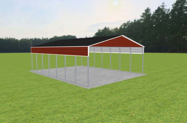 3 Car Carport 26 x 35 x 10