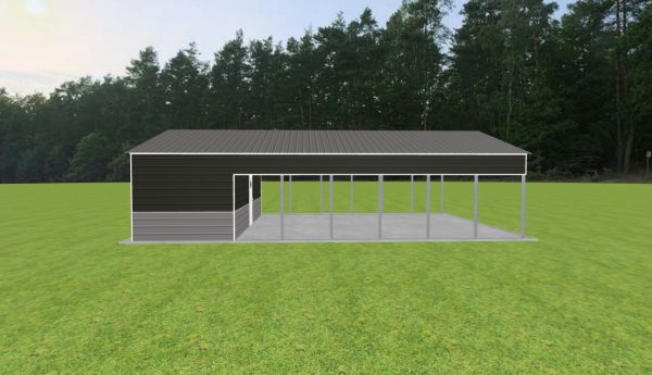 Carport with Storage 28 x 40 x 9 - Image 5