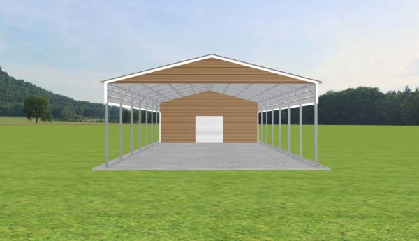 Carport with Storage 22 x 50 x 9 - Image 3