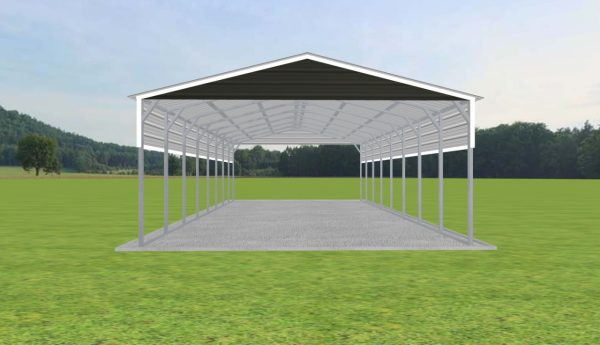 2 Car Carport 20 x 40 x 9 - Image 2