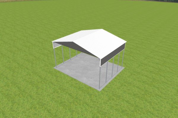 3 Car Carport 26 x 20 x 14 - Image 4