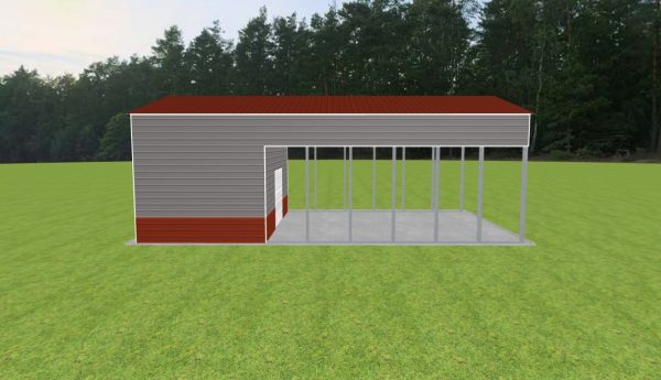 Carport with Storage 26 x 45 x 15 - Image 5