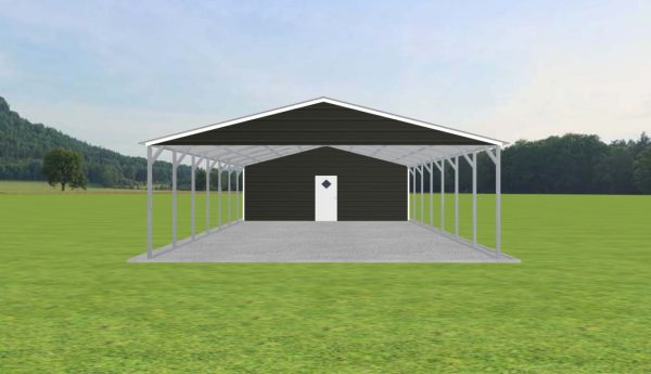 Carport with Storage 24 x 45 x 8 - Image 2