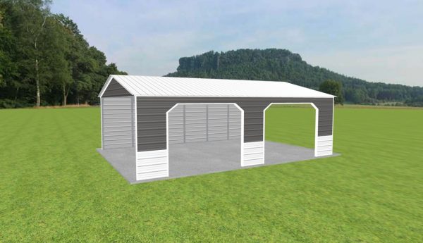 2 Car Carport 22 x 30 x 9