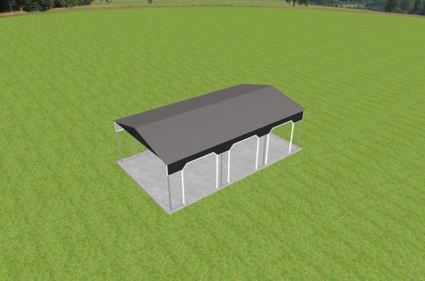 3 Car Carport 26 x 45 x 13 - Image 4