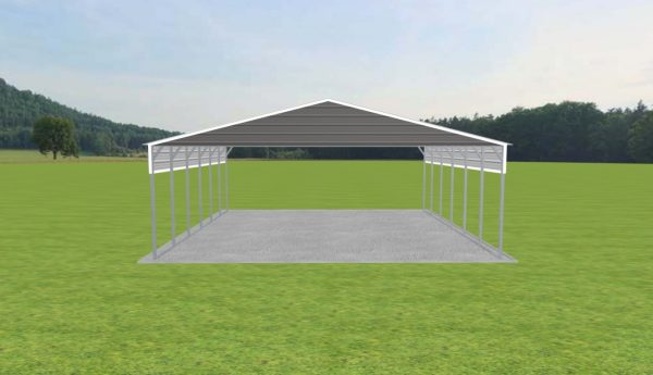 3 Car Carport 30 x 30 x 10 - Image 2