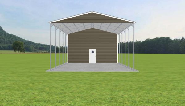 Carport with Storage 24 x 35 x 14 - Image 2