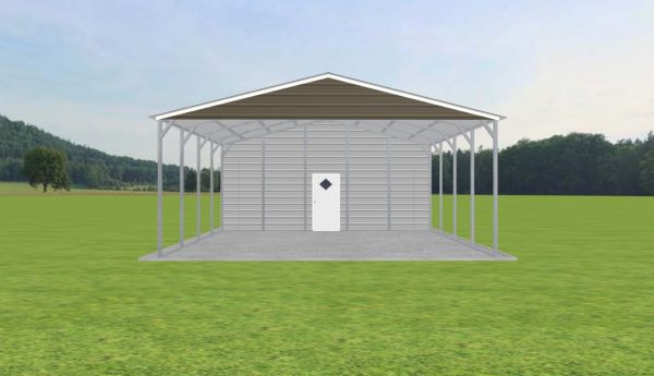 Carport with Storage 24 x 20 x 10 - Image 3