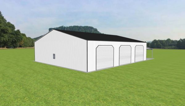 Garage with Lean To 48 x 55 x 12 - Image 3