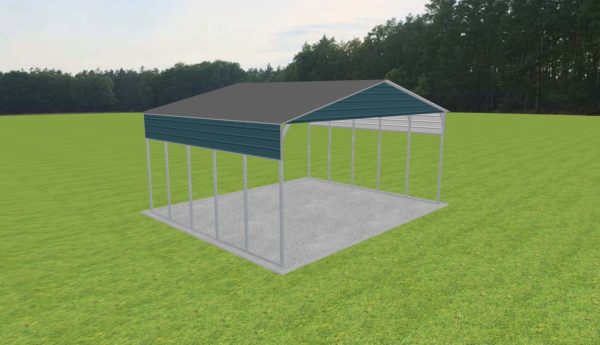 3 Car Carport 30 x 25 x 13