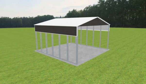 3 Car Carport 30 x 30 x 15