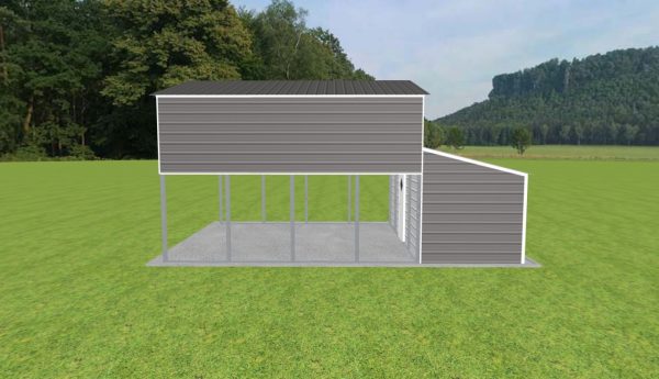 Carport with Storage 18 x 20 x 13 - Image 4