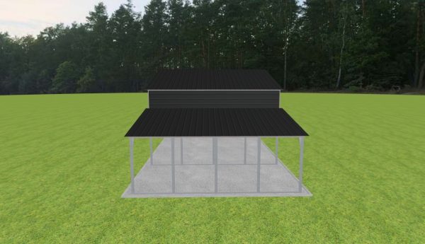 3 Car Carport 28 x 20 x 12 - Image 4