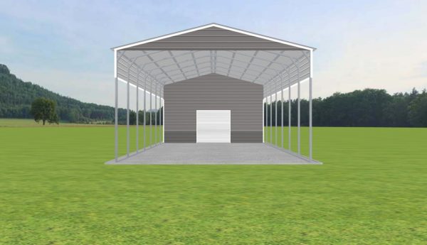 Carport with Storage 24 x 50 x 14 - Image 2