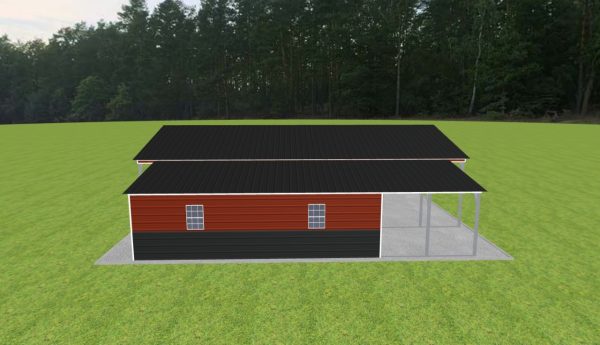 Carport with Storage 26 x 40 x 9 - Image 4