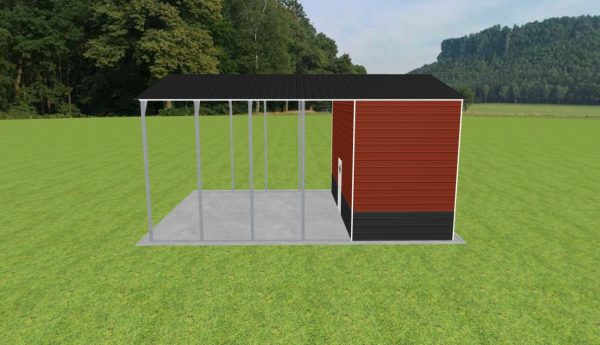 Carport with Storage 22 x 30 x 14 - Image 5