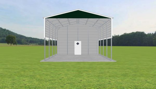 Carport with Storage 20 x 20 x 13 - Image 3