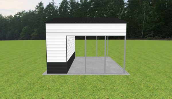 Carport with Storage 24 x 20 x 13 - Image 5