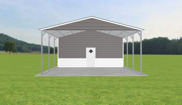 Carport with Storage 22 x 20 x 10 - Image 2