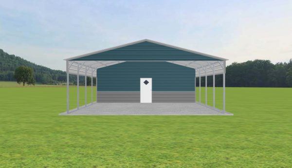 Carport with Storage 26 x 25 x 9 - Image 2