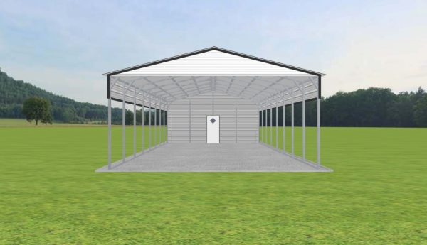 Carport with Storage 22 x 40 x 10 - Image 3