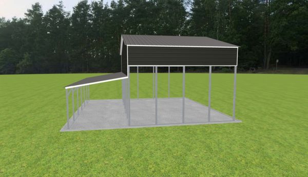 3 Car Carport 30 x 20 x 14 - Image 4