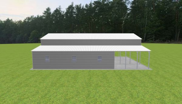 Carport with Storage 26 x 50 x 13 - Image 3