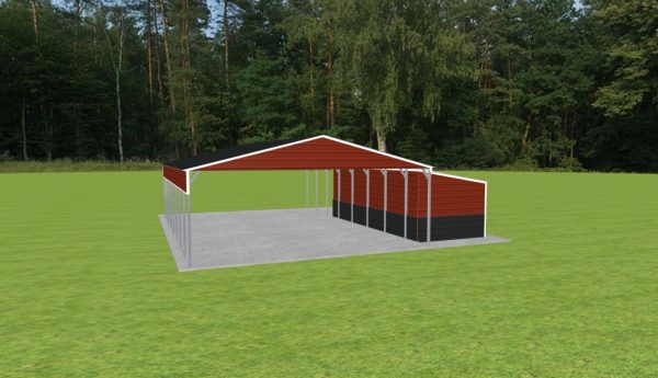 Carport with Storage 26 x 40 x 9 - Image 5