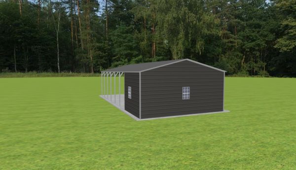 Carport with Storage 20 x 40 x 9 - Image 3