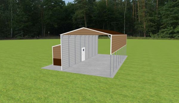 Carport with Storage 18 x 40 x 13 - Image 5