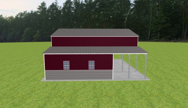 Carport with Storage 26 x 30 x 13 - Image 3