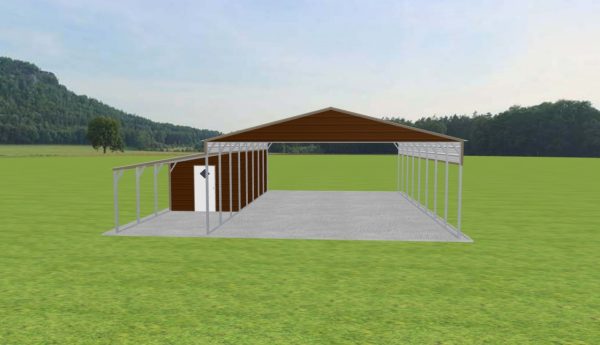 Carport with Storage 26 x 40 x 10 - Image 2