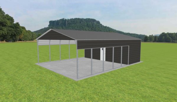 Carport with Storage 26 x 35 x 10