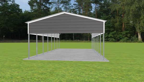 2 Car Carport 20 x 35 x 10 - Image 4