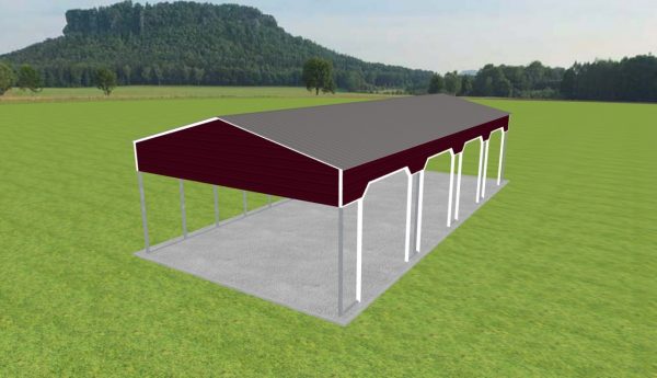 Carport 24 x 55 x 12