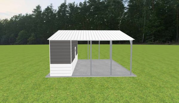 Carport with Storage 26 x 20 x 9 - Image 5